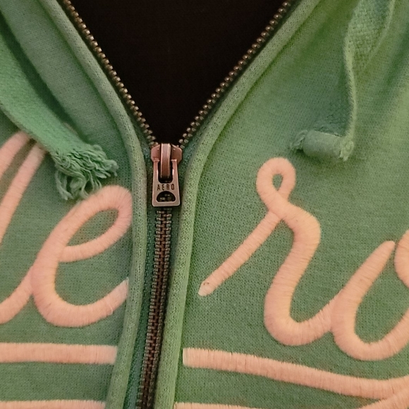 Aeropostale Jackets & Coats Aeropostle Mint Green Zip Up Hoodie